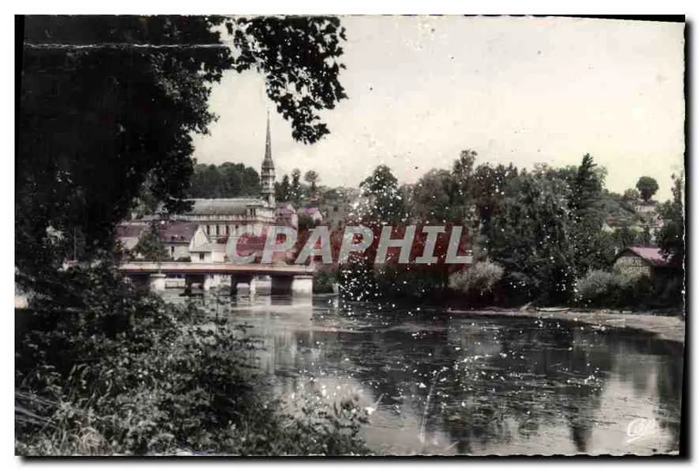 Montbéliard — Le Pont sur l'Allan — Réal-Photo - Frente