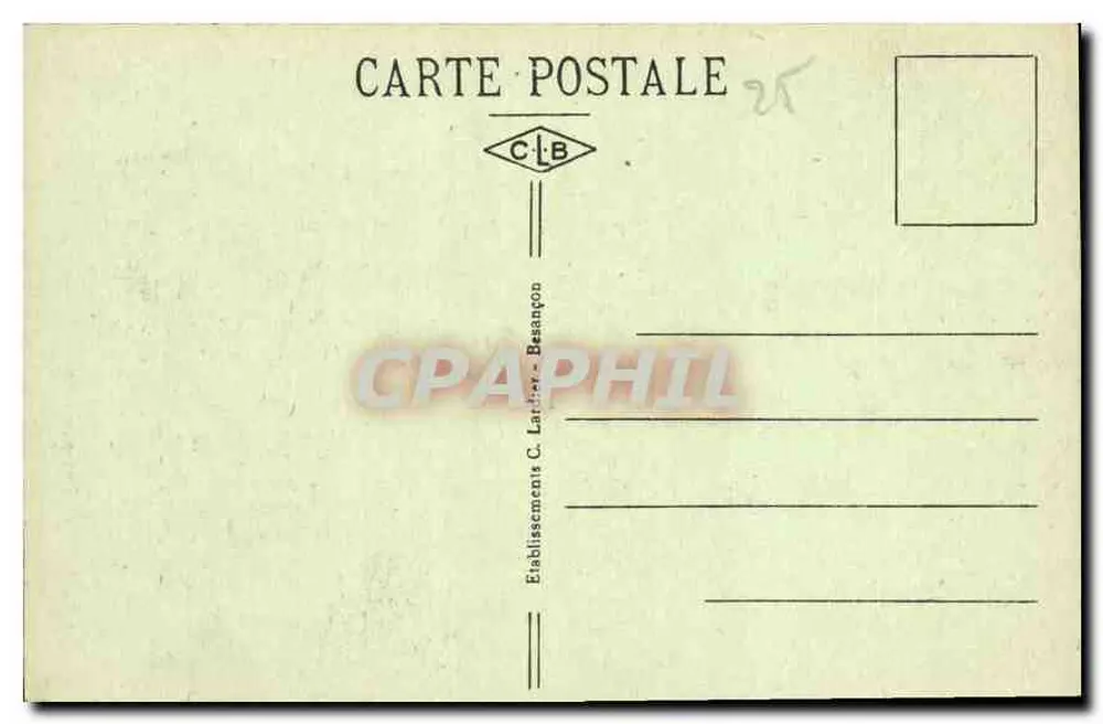 Besançon. Astronomische Uhr — Auftraggeber Kardinal Maîthieu, entworfen und hergestellt von M. Vérité aus Beauvais, fertiggestellt im August 1880. 1900 neu organisiert von M. Florian Goudey. - Rückseite