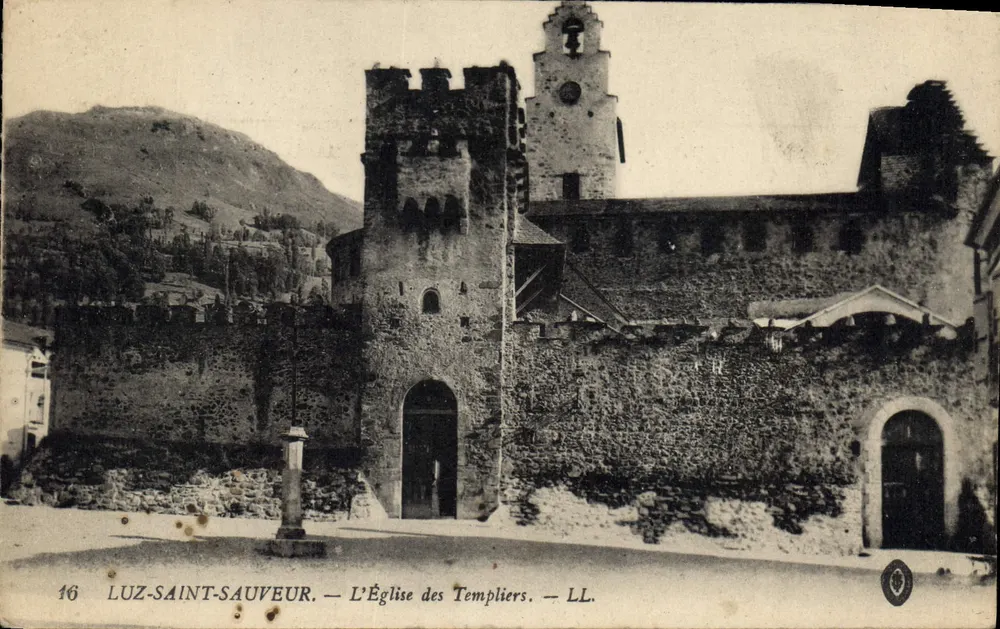 Luz-Saint-Sauveur — Die Kirche der Templer — LL. n°16 - Vorderseite