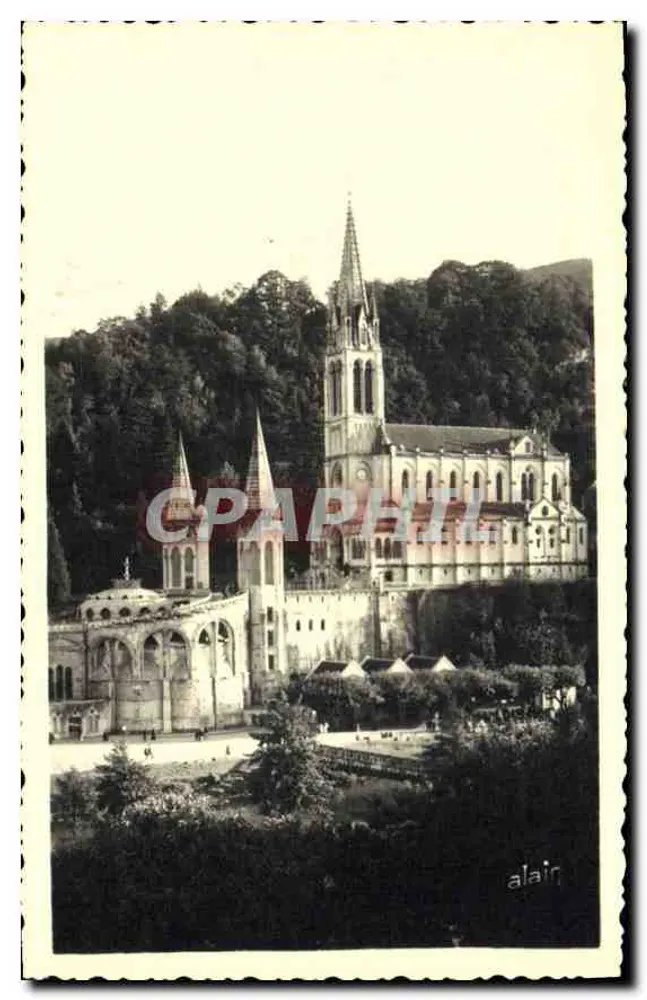 Lourdes — A Basílica — Edição de Arte Roland Barnier - Frente