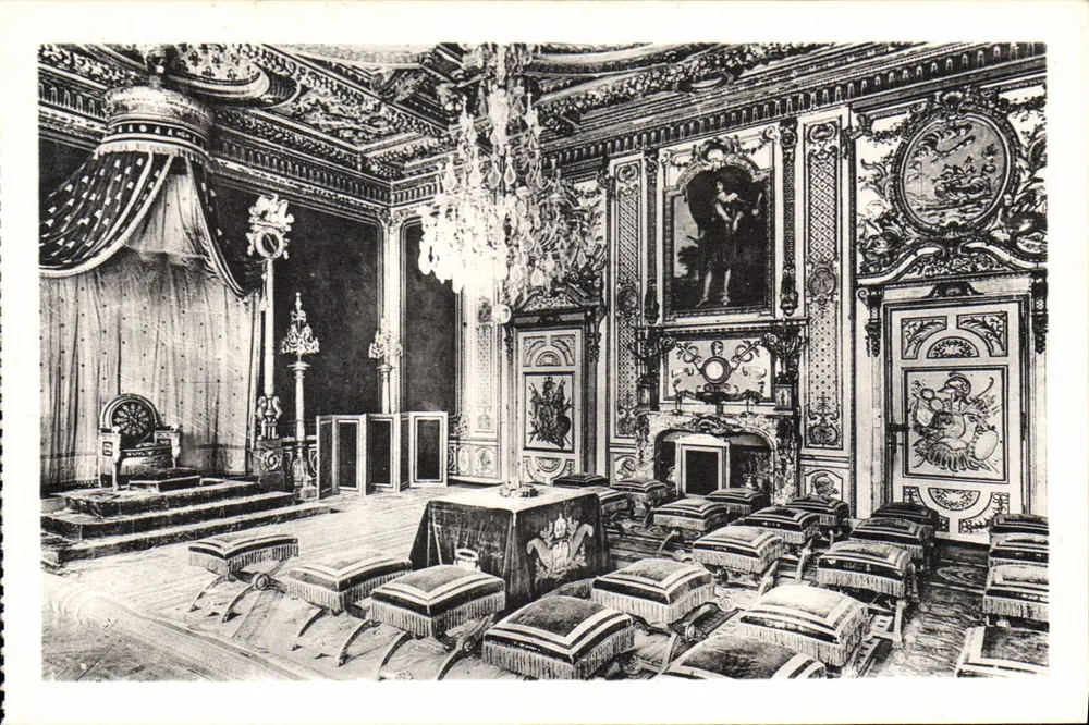Château de Fontainebleau — Salle du Trône - Vorderseite