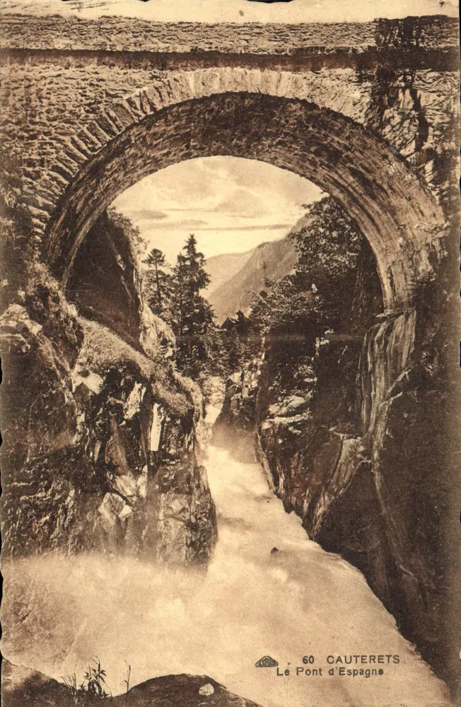 O Ponte da Espanha — Cauterets — Hôtelellerie de Montagne - Frente
