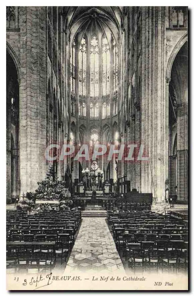 Saint-Beauvais — A Nave da Catedral — ND Phot - Frente