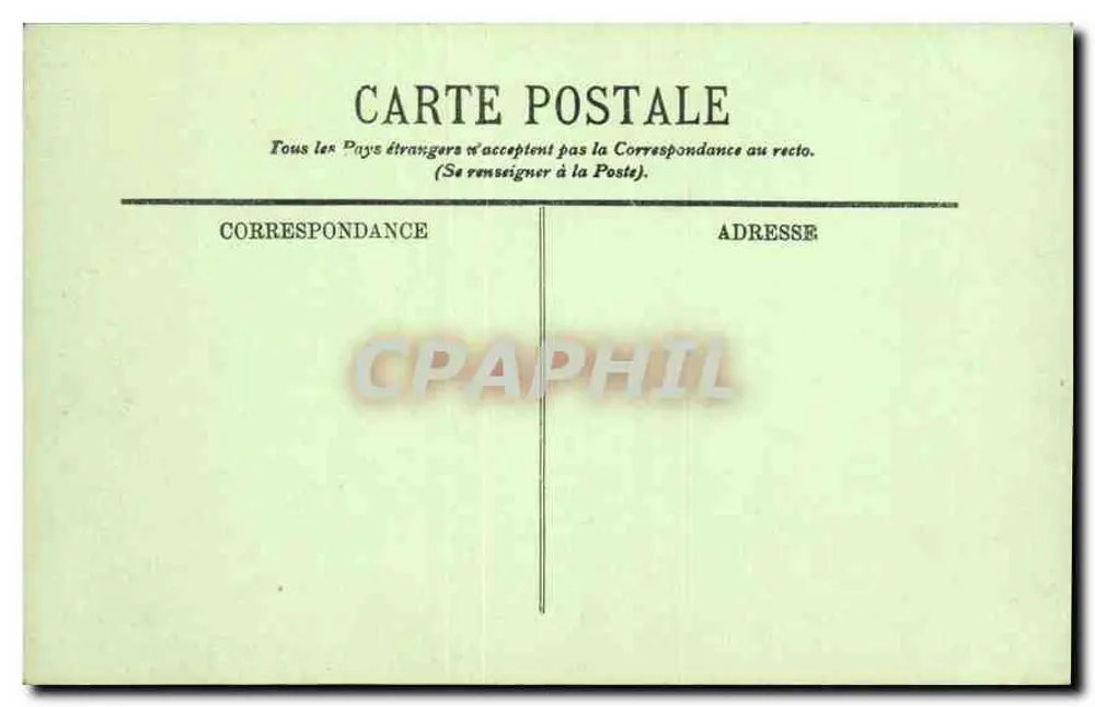 Chantilly — O Châtelet e a Capela — LL. — n° 117 - Verso