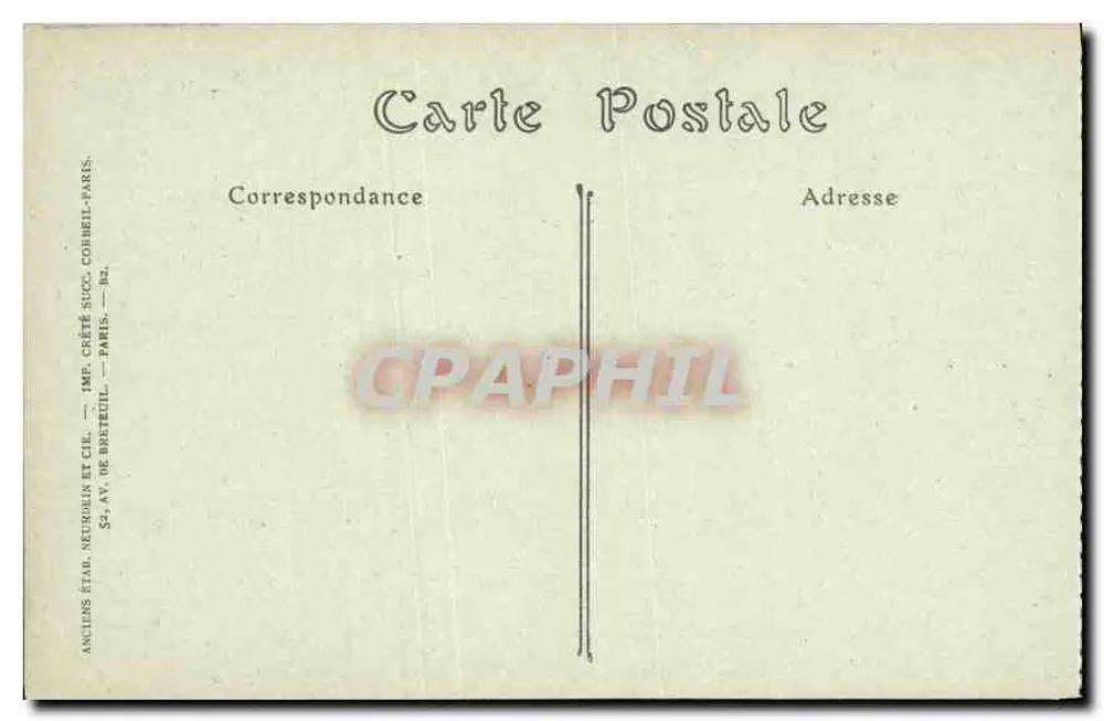 Palácio de Compiègne — A Sala das Festas — Festivals hall - Verso