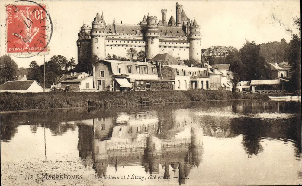 PierreFonds — O Castelo e o Lago, lado oeste — LL. — n°118 - Frente