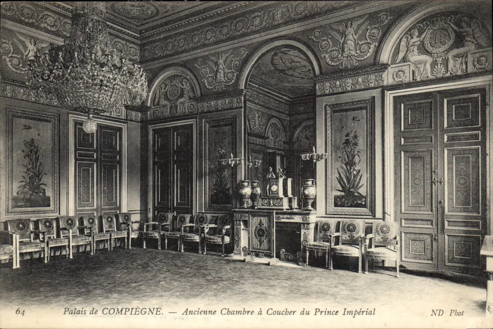 Schloss COMPIÈGNE — Ehemalige Schlafkammer des Kaiserlichen Prinzen — ND Phot, n°64 - Vorderseite
