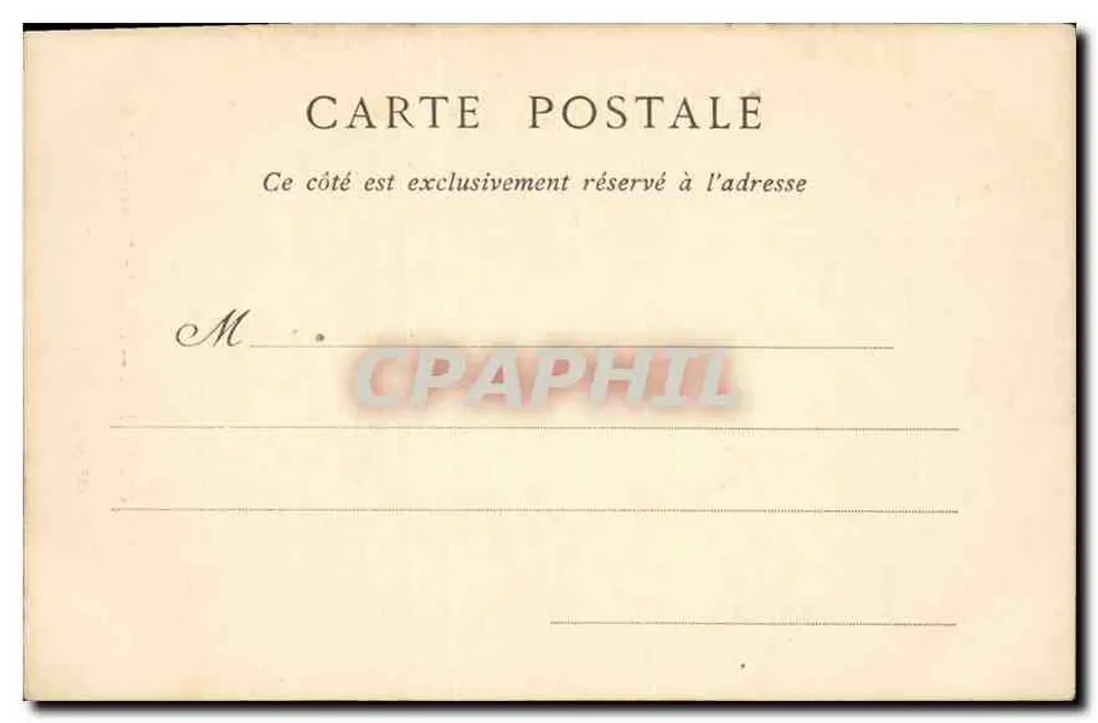 Château de Chantilly — Die Ehrenstiege und der Vestibül — Sammlung ND. Fotografie n°24 - Rückseite