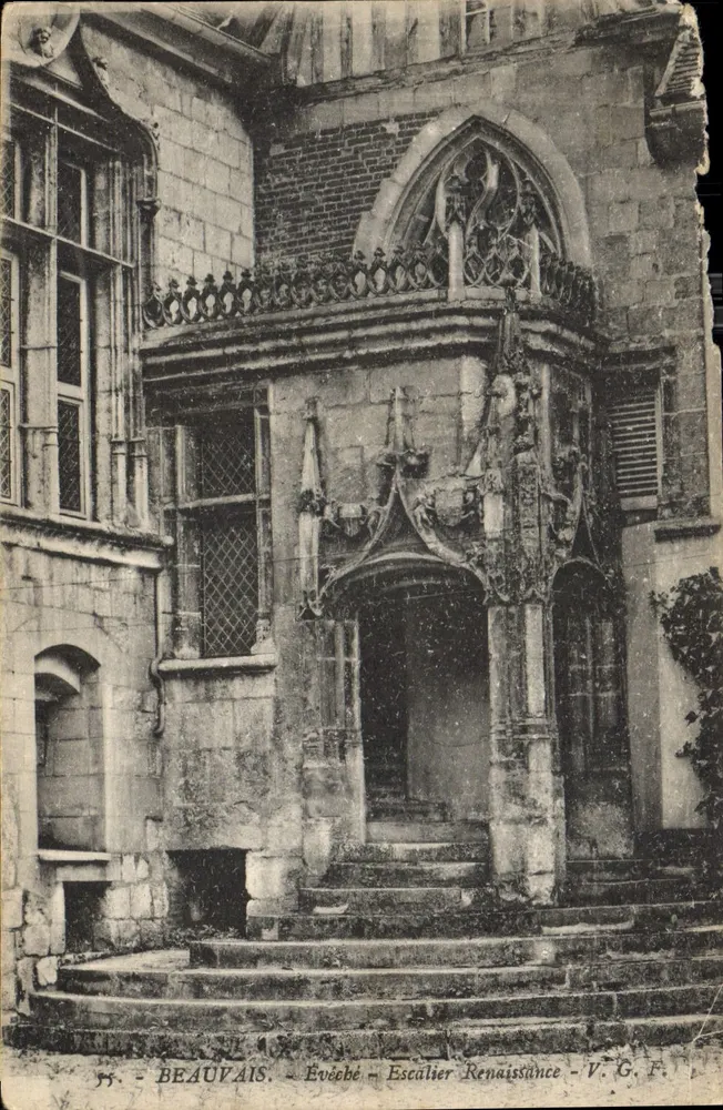 Beauvais - Bispo - Escada Renascentista — V.G.F. - Frente
