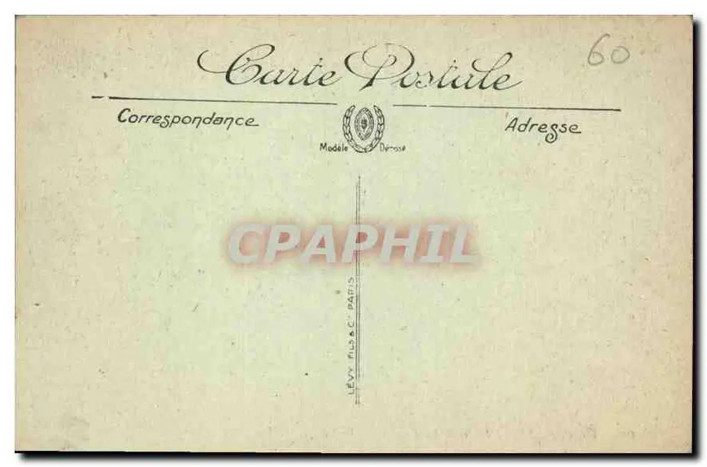Chantilly — As Grandes Écuries — O Manège — LL. - Verso