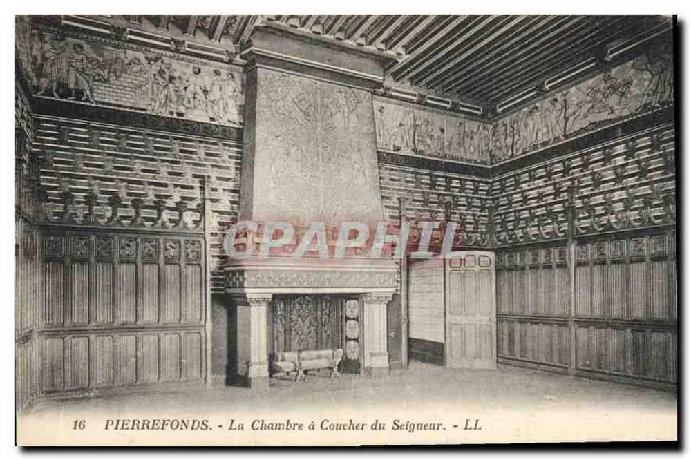 Pierrefonds - A Sala de Dormir do Senhor - LL. - n°16 - Frente