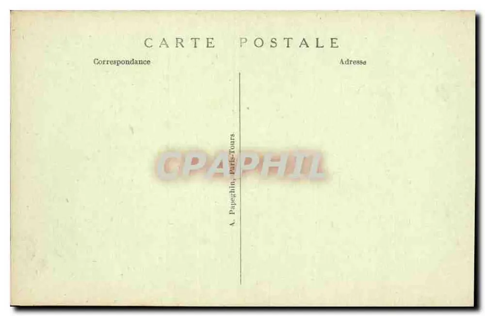 Malmaison (S.-et-O.) — A Biblioteca — A. P. - Verso