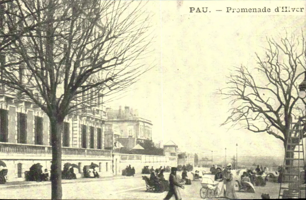 PAU. — Promenade d'Hiver — Cartas de outrora - Frente