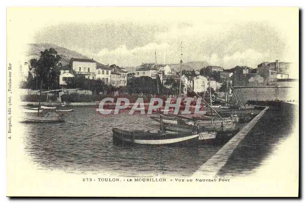 Toulon - Le Mourillon - Ansicht des neuen Brückens — A. Bogaud, Verleger-Fotograf Toulon-sur-Mer, Nr. 573 - Vorderseite