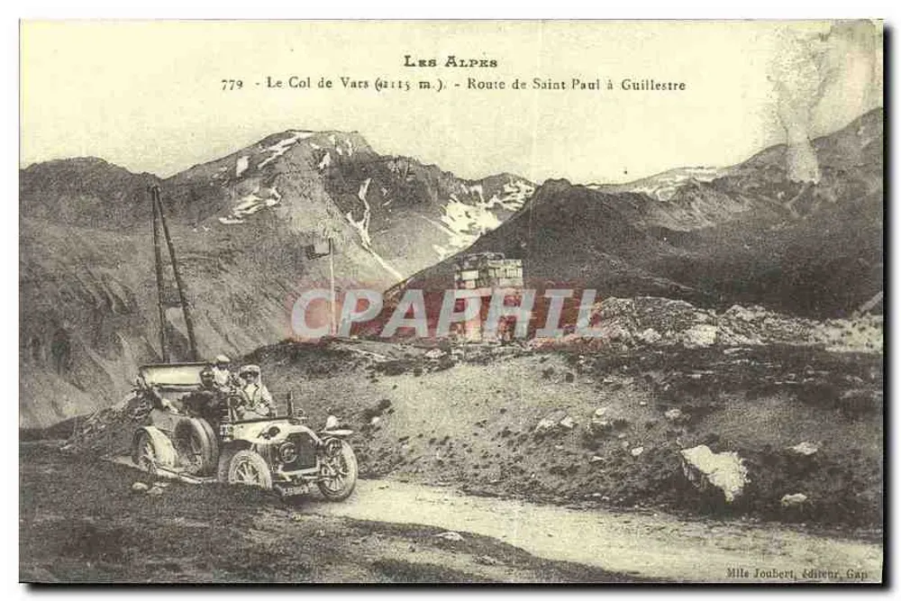 Der Col de Vars (2115 m.) — Route von Saint-Paul nach Guillestre — Mille Joubert, Verlag Gap, Nr. 779 - Vorderseite