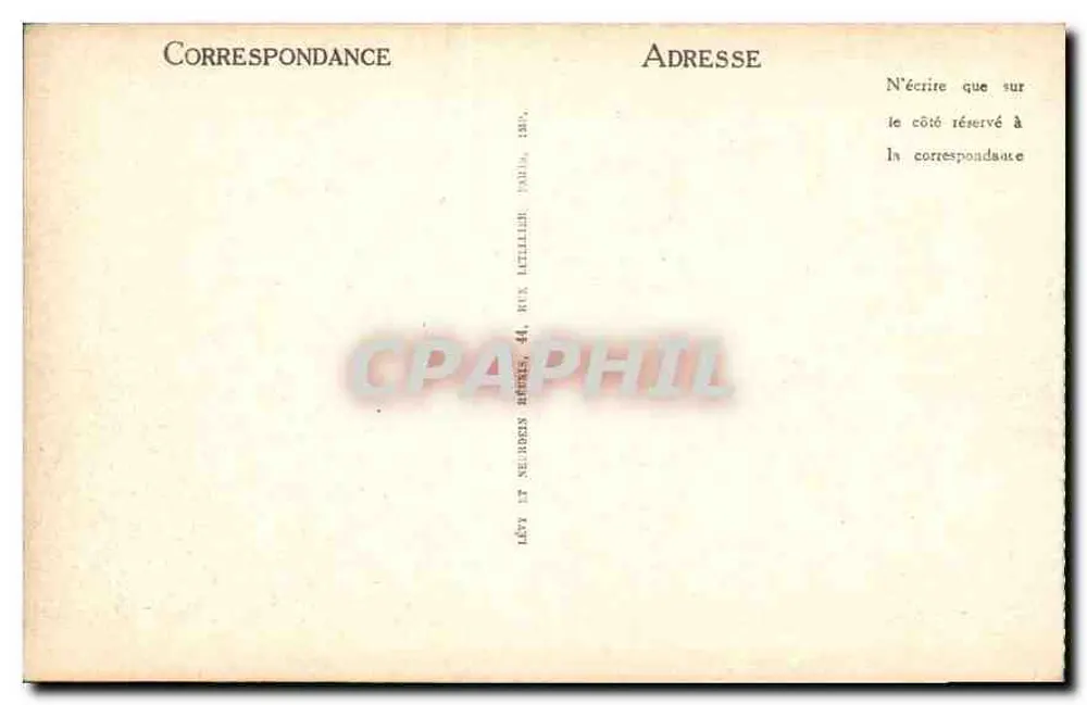 Chenonceaux - O Castelo - A Fachada Oriental - LL - Verso