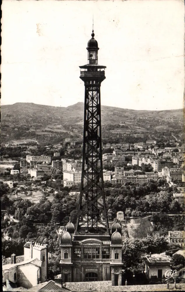 Lyon - Die Metalltürme von Fourvière — Verlag Cap, Nr. 131 - Vorderseite