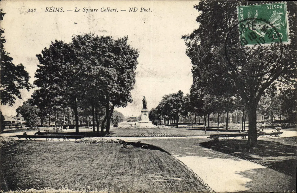 Reims — O Square Colbert — ND Phot. - Frente