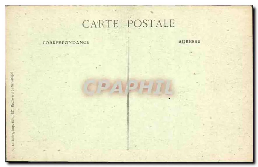 Joséphine na Malmaison — ilustração — Editor J. P. D. (n°6) - Verso