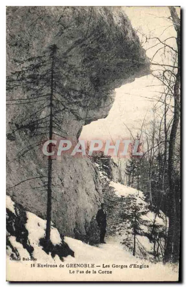 Umgebung von GRENOBLE — Die Gorges d'Engins — Le Pas de la Corne — Grande Dal-Bon, n°16 - Vorderseite