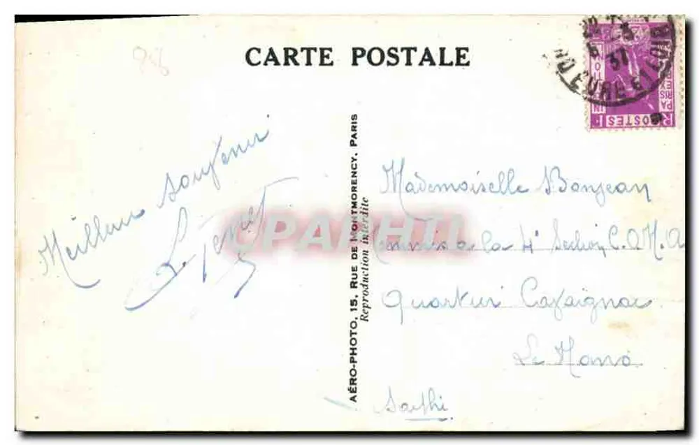 Chartres — A Catedral. A Abside. — JO - 191 - Verso