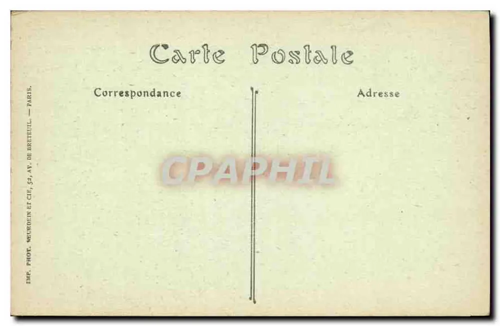 Catedral de Chartres — A fachada. - Verso