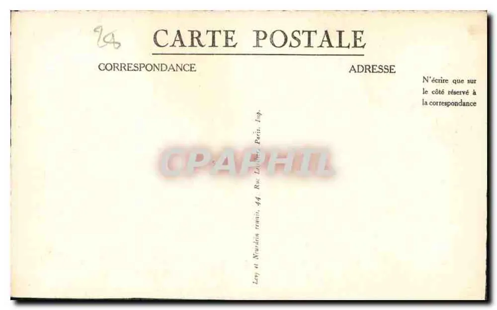 Catedral de Chartres — A Nave e o Coro — ND - Verso