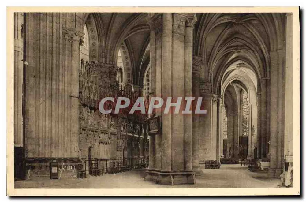 Chartres (Eure-et-Loir) — Innenansicht der Kathedrale — Der Ambulatorium — Éditions d'Art Yvon - Vorderseite