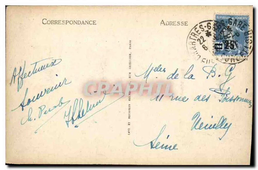 Chartres - De Kathedraal - Perimeter van het Koor (16e eeuw) - J.L. - Achterkant