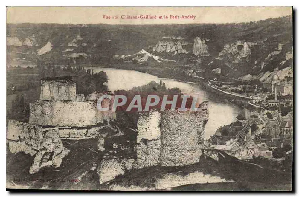 Ansicht von Château-Gaillard und Petit-Andely — Verlag: Imprimerie de la Loire, Nr. 97 - Vorderseite