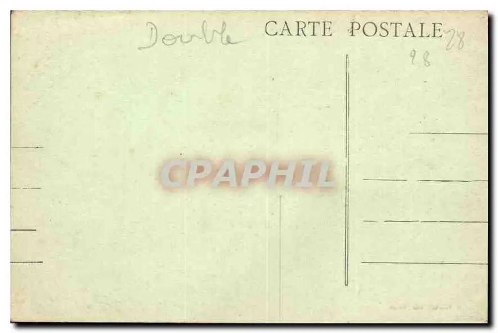 Aproximadamente de DREUX (E.-et L.) - Castelo d'Abondant Le Boulingrin — G. Founéant, editor, Dreux - Verso