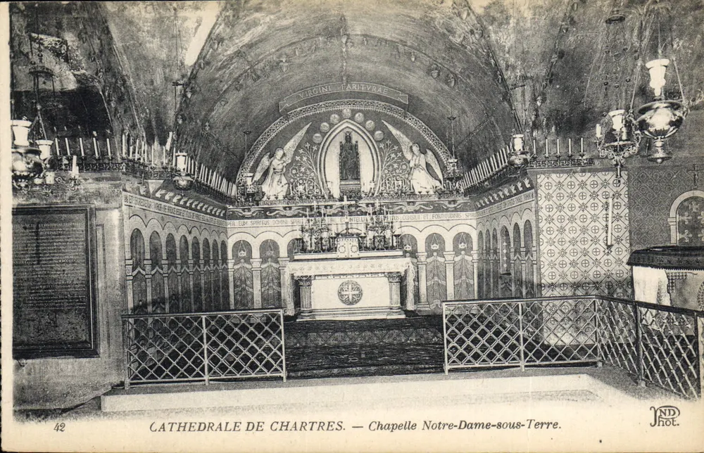 Chartreser Kathedrale — Kapelle Notre-Dame-sous-Terre — JND Phot. - Vorderseite