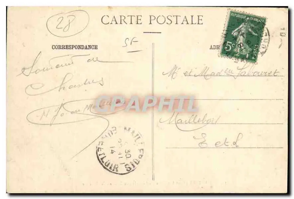 Chartres (E-et-L) — A Catedral (do XII ao XVI século) — Ch. Fournel, Imp. Droux - Verso