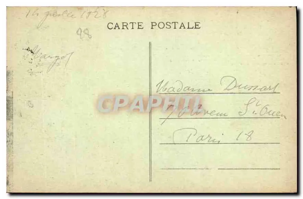 Dreux - Kapelle Saint-Louis — Verleger G. Poncquet, Nr. 231 - Rückseite