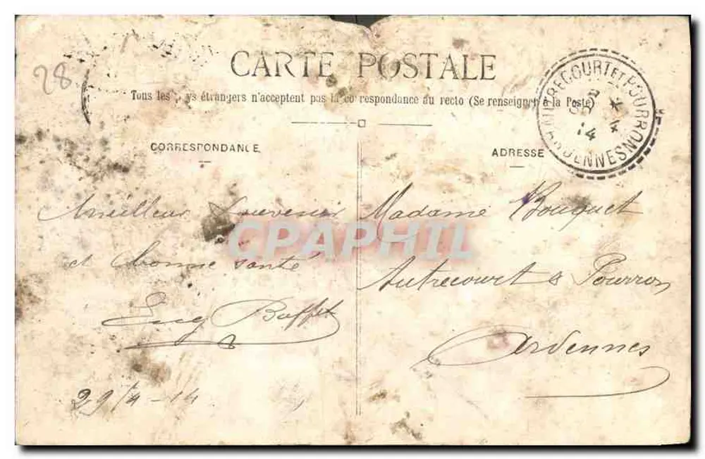 Chartres — Vue prise du Pont-Neuf — Éditeur NG 147 - Rückseite