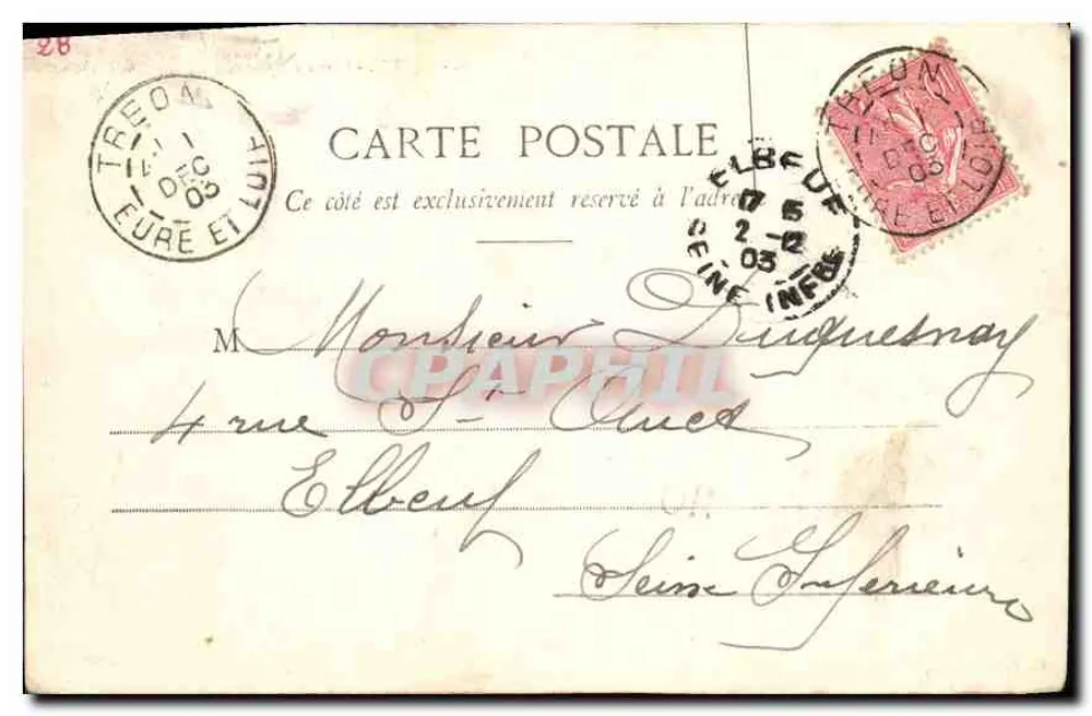 Dreux - Caixa de Poupança — editor Ch. Foucault, n°6 - Verso