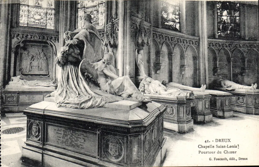Kapelle Saint-Louis — Apse-Bereich — G. Foucault, Verlag, Dreux - Vorderseite