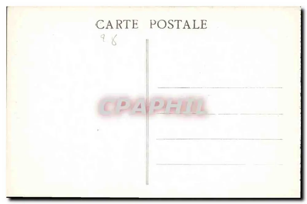 Innenansicht der Kapelle Saint Louis — Dreux — G. Foucault, Verlag, Dreux - Rückseite