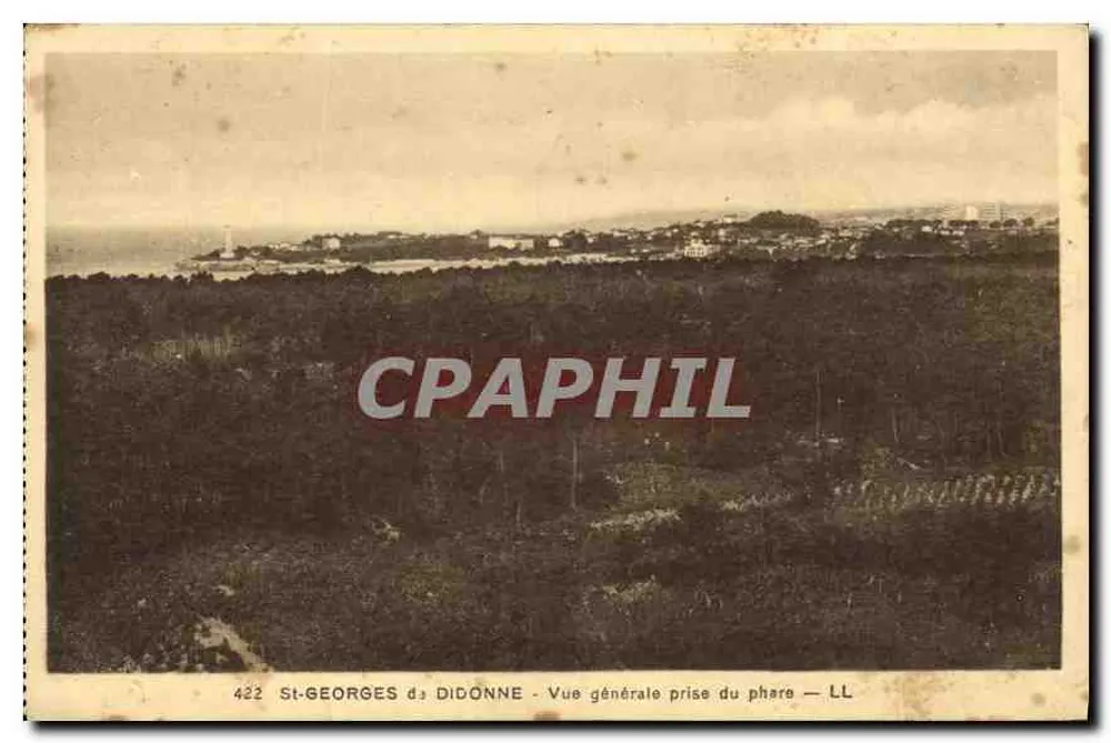 St-Georges-d'Oléron — Allgemeiner Blick vom Leuchtturm genommen — LL - Vorderseite