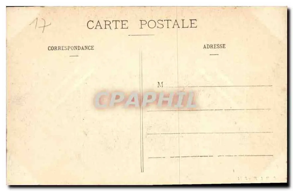 Royan - Los Rocas de Vallières — R.B.L.R. n° 1911 - Reverso