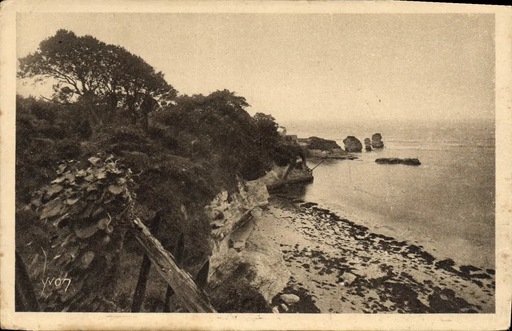 La Grande Conche — Royan — Kunstausgabe YVON, Nr. 12 - Vorderseite