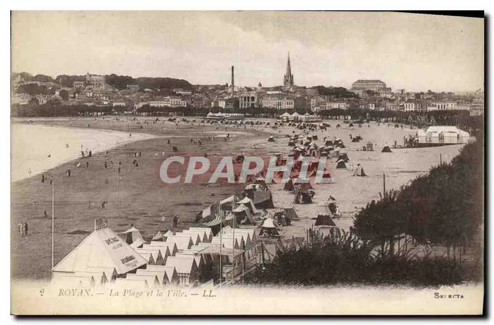 Royan — A Praia e a Cidade — Ski Kita - Frente