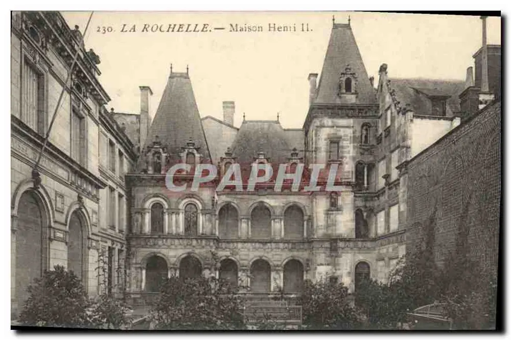 La Rochelle — Casa de Henri II — n° 230 - Frente