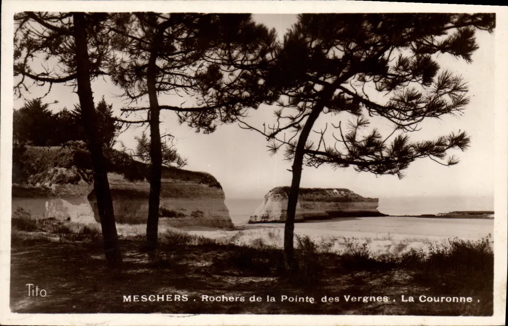 Meschers - Rochers de la Pointe des Vergnes, La Couronne — Tito - Vorderseite