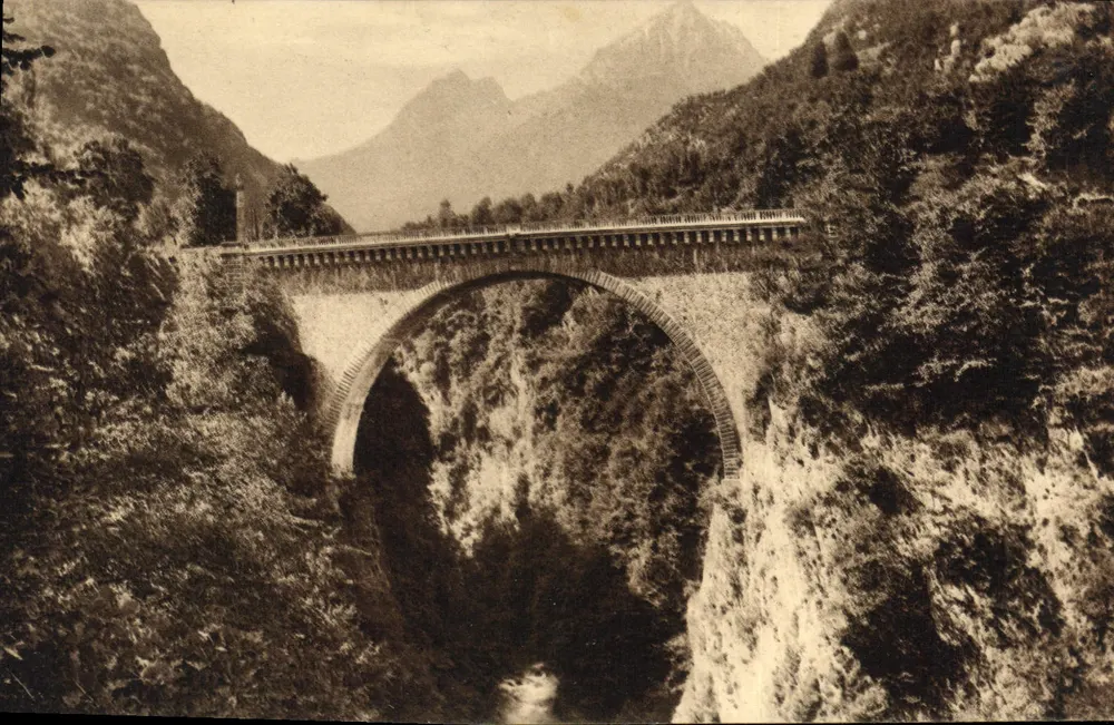 Saint-Sauveur — Il Ponte Napoleone — Editori Fratelli Pardaoux - Recto