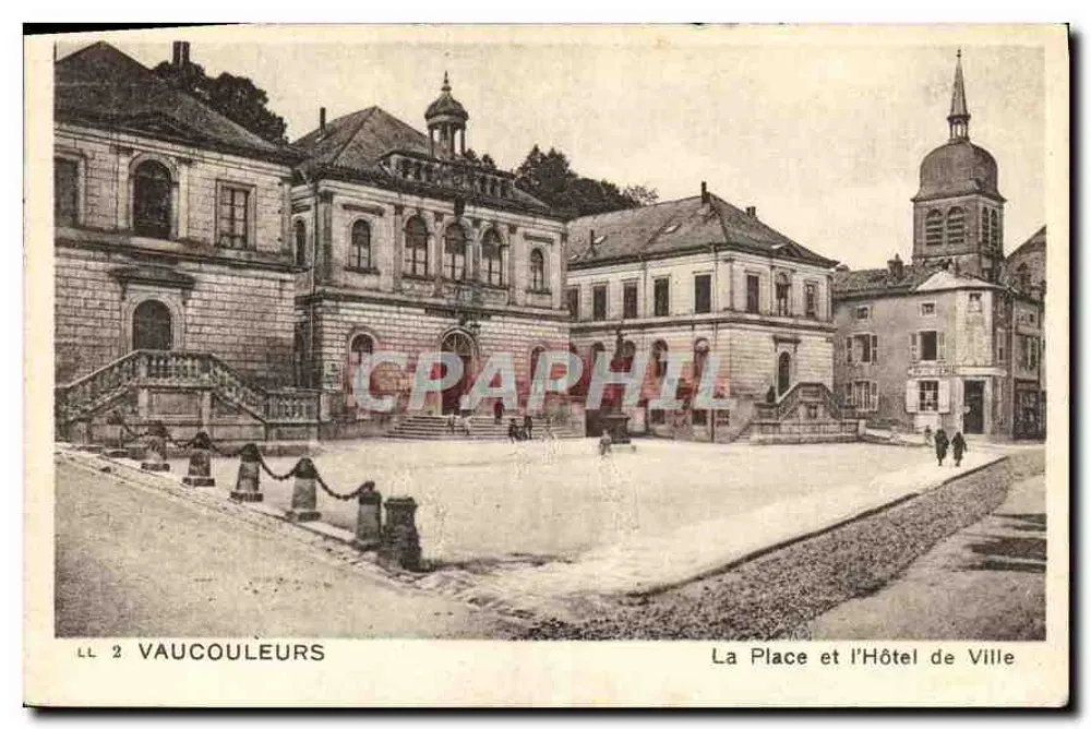Vaucouleurs — Die Place und das Rathaus — LL 2 - Vorderseite