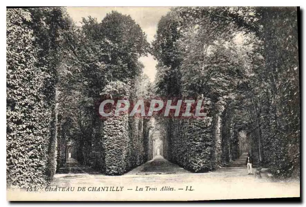 Castelo de Chantilly — As Três Avenidas — J.L. - Frente