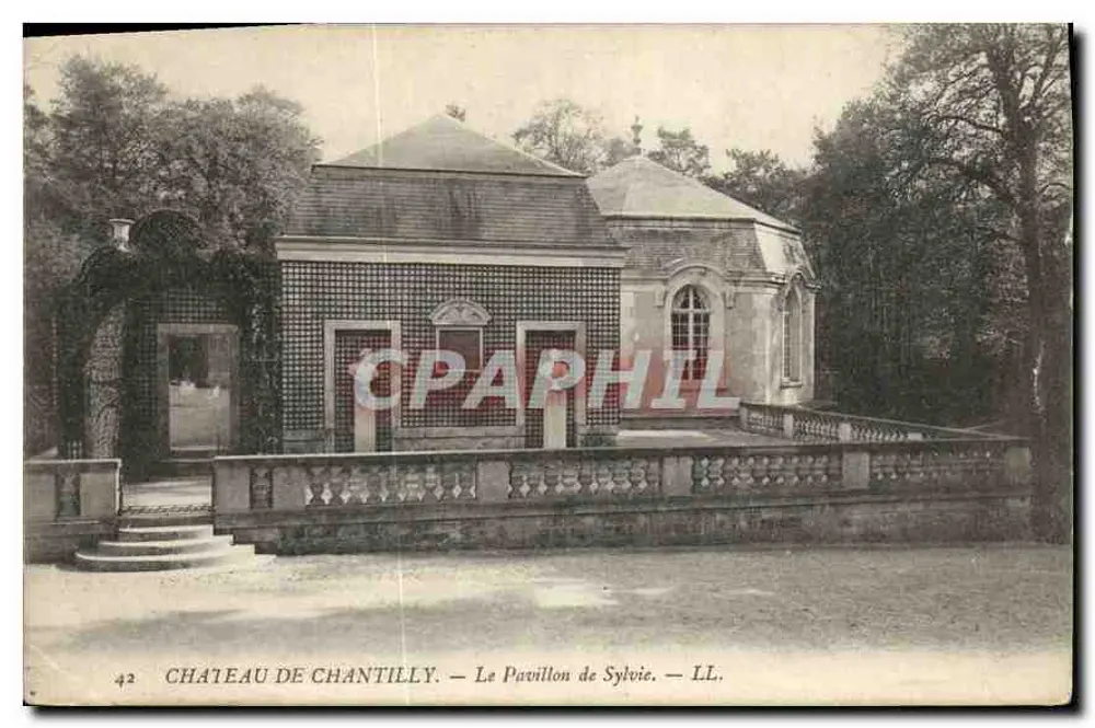 Castelo de Chantilly — O Pavilhão de Sylvie — LL. - Frente