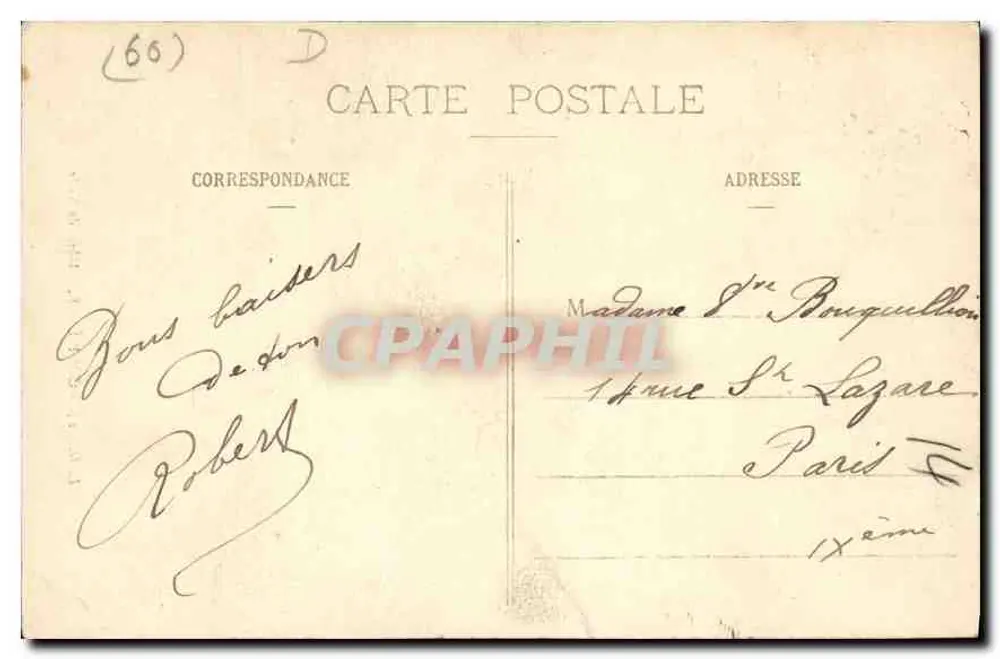 Compiegne — Hotel de Ville — E.D. 35 - Verso