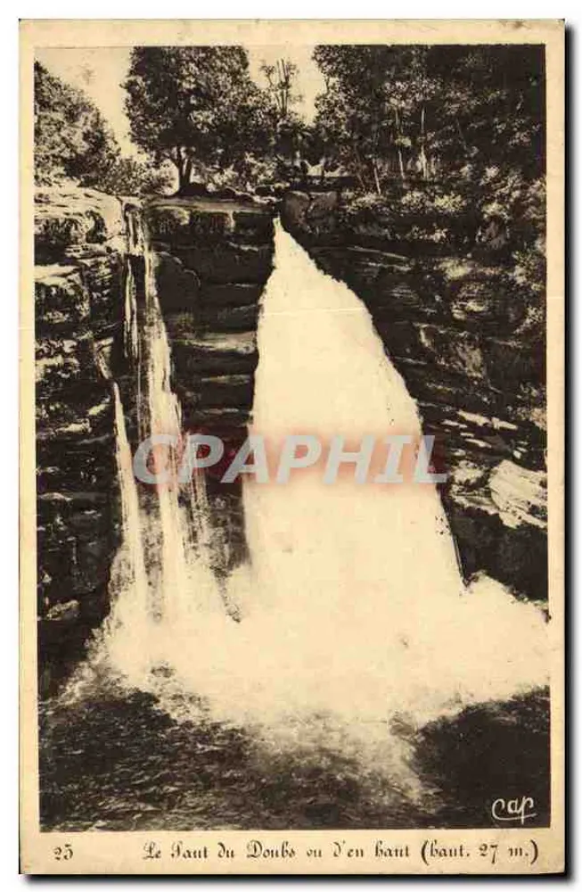 Le Saut du Doubs ou l'En haut (haut. 27 m.) — Éd. E. Guillaud, Saut-du-Doubs — n° 25 - Frente